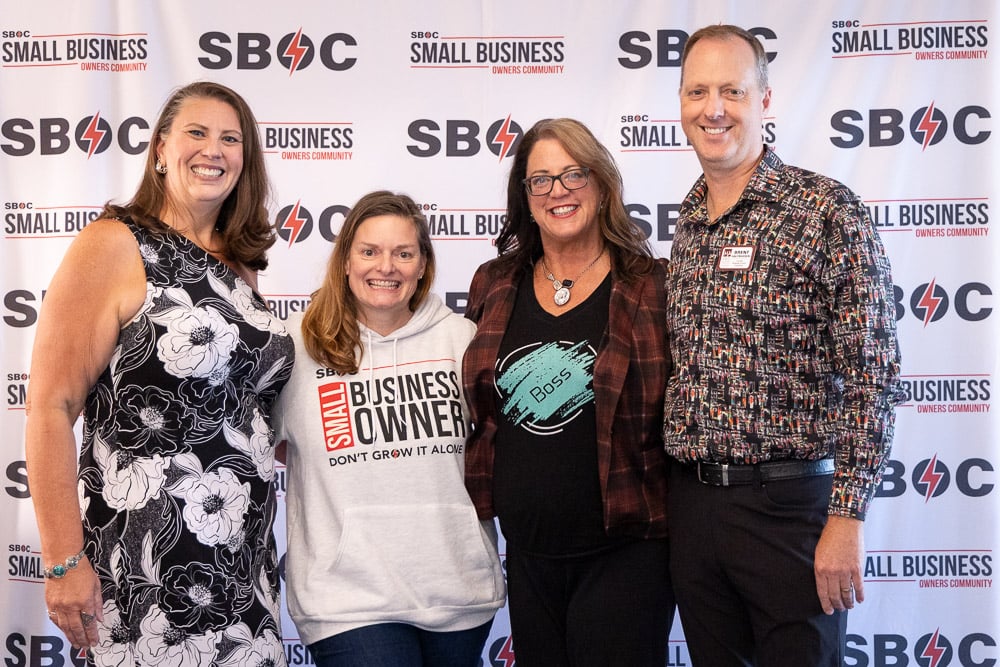 Small business owners at the SBOC Conference